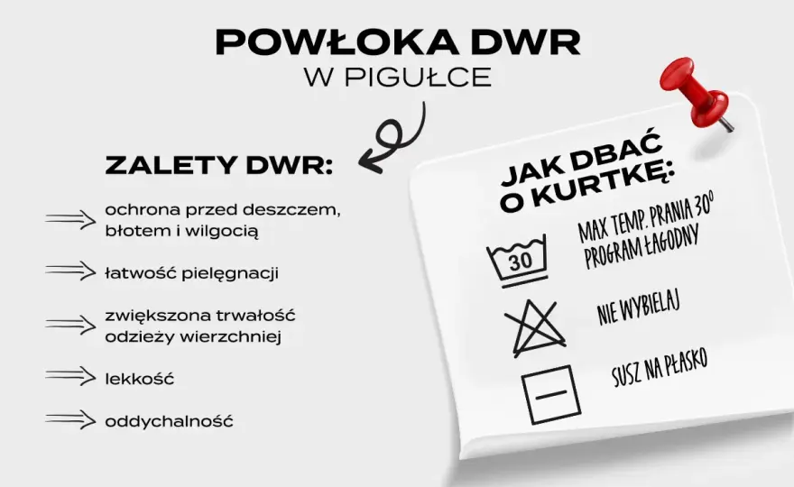 DWR w odzieży sportowej - Jak o nie dbać?