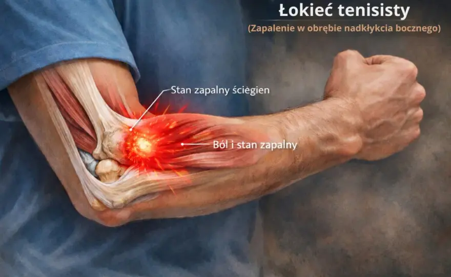 Ból łokcia tenisisty - Co robić, by nie utrwalić problemu?