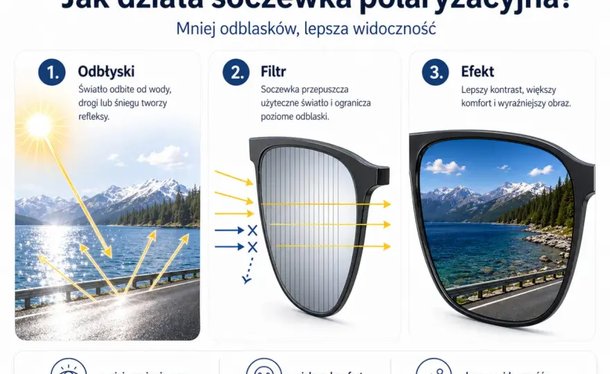 Polaryzacja w okularach - Co to jest i czy warto?