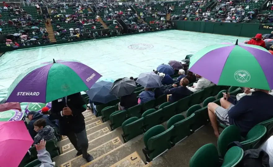Wimbledon a deszcz - Jak opady zmieniają grę i turniej?