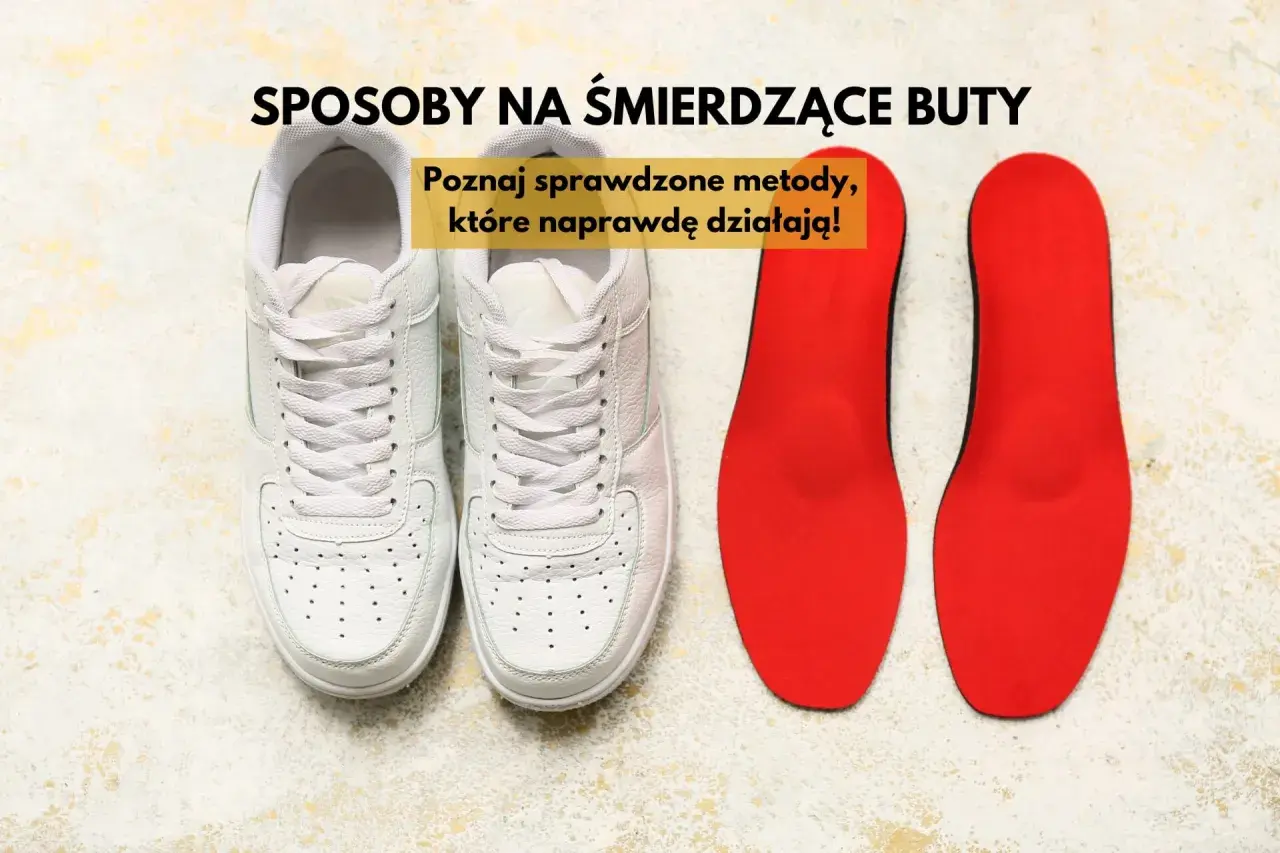 Białe trampki i czerwone wkładki. Poznaj sposoby na śmierdzące buty, które naprawdę działają!